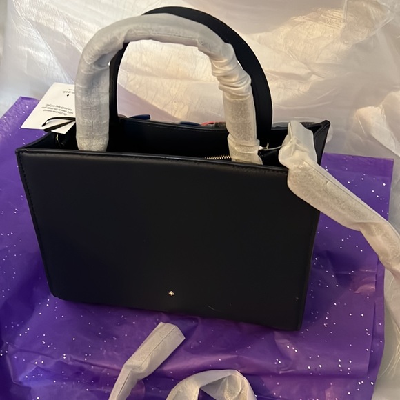 Kate Spade flowered handbag tote/crossbody - Picture 5 of 6